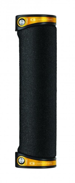 Crankbrothers Cobalt Lock-On Griff, 130/30mm, black/gold
