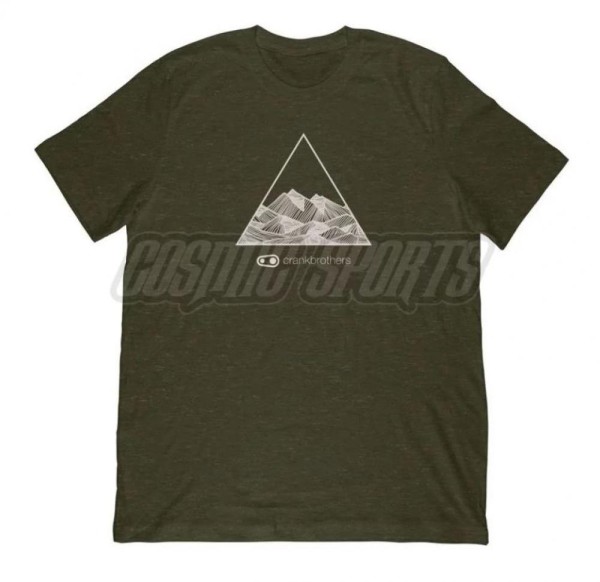 Crankbrothers T-Shirt Outline Herren Größe S dunkel grün