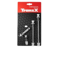 TransX Schnellspanner Set mit Spezialschlüssel silber