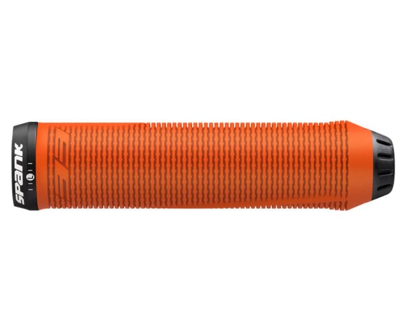 Spank Spike 33, lock-on grip, diameter 33mm, length 145mm, orange, 33