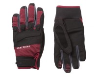 Handschuhe SealSkinz Sutton schwarz/rot, Gr.XXL