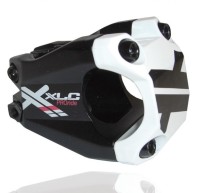XLC Pro Ride Ahead-Vorbau ST-F02 Alu schwarz/weiß 15&#176; 1 1/8" &#216; 31,8mm 40mm