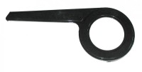 Kettenschutz Horn SK 24 1-flügelig schwarz, bis 46 Zähne,für Nabenschaltung