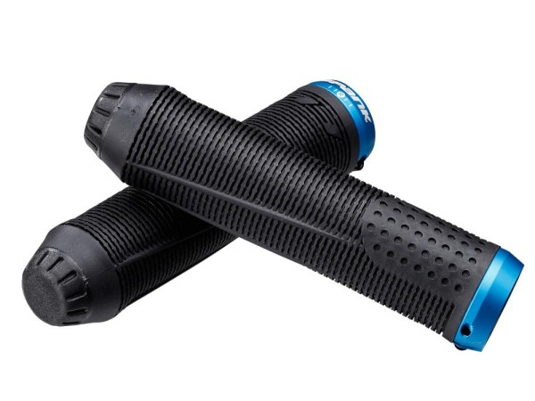 Spank Spike 33, lock-on grip, diameter 33mm, length 145mm, black/blue, 33