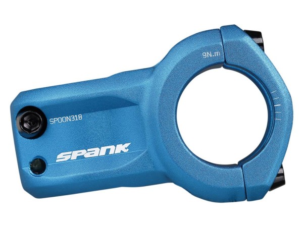 Spank Spoon 318 Vorbau, 31,8mm, blue, 43
