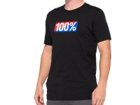 100% Classic Short Sleeve T-Shirt, black, M