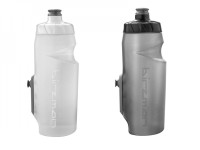Birzman Cleat water bottle set, 650ml, incl. cleat no cage, white