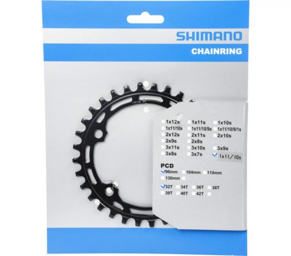 Shimano Kettenblätter DEORE für FC-M5100-1 32 Zähne