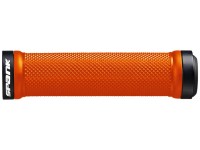 Spank Lock-On grip Spoon w/ two alloy endrings full color, orange, unis