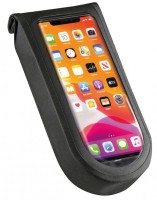 Phone Bag Tour M KLICKfix mit Adapter transparent/schwarz, mit Drehkupplung