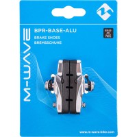 M-WAVE Bremsschuhe BPR-RR-Base Seitenzug L=55mm Rennrad symm. für Alu-/Stahlfelgen schwarz