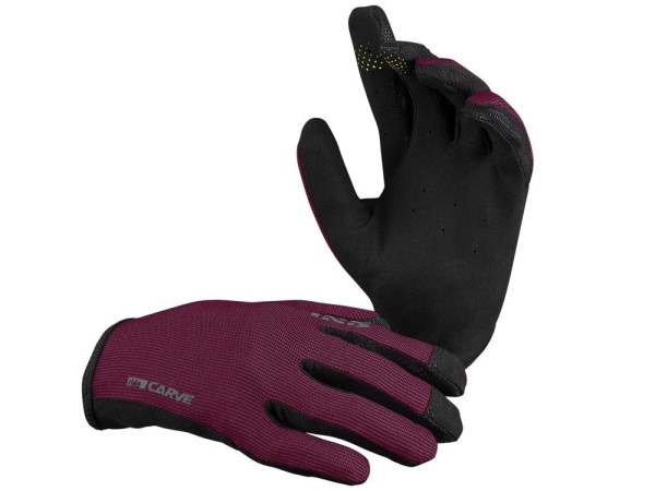 iXS Carve Gloves, Raisin, KM