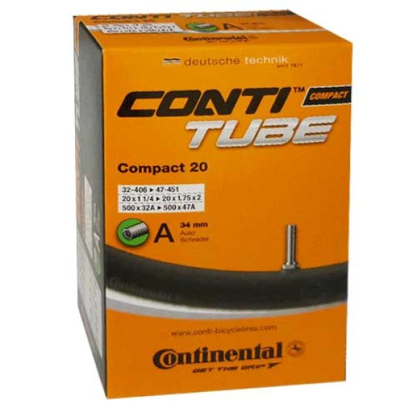 Schlauch Continental Conti Compact 20 20x1 1/4-1.75" 32/47-406 AV 40mm
