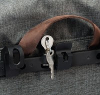 Racktime Secureit Sidebag für Doppeltasche Schloss 2-er Set (mit 4 Schlüsseln) 