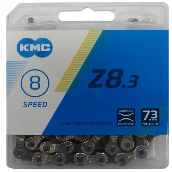 Kette KMC Z8 Grey 8-fach 114 Glieder grau Karton