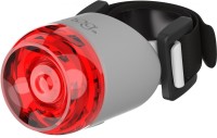 Knog Plug Fahrradlampe StVZO rote LED grau (10 Lumen)