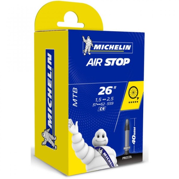 Schlauch Michelin C4 Airstop 26x1.85-2.40" 47/61-559 SV 48mm