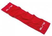 Handtuch Elite Zugaman 130x130cm, rot mit Elite Logo