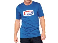 100% Official t-shirt, blue, S