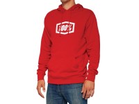 100% Icon Pullover Hoodie, deep red, L