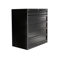 Schubladenschrank Unior hochbelastbar, schwarz, 991HD-BLACK