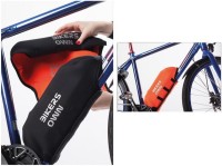 BikersOwn Case4rain Powerpack 300/400/500 Rahmen-Akkuschutz Kettenschützer, schwarz-Orange, One Size